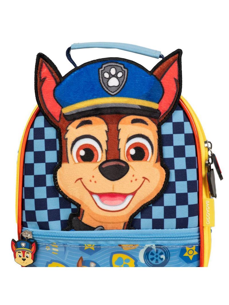 Lancheira térmica infantil masculina patrulha canina chase baby