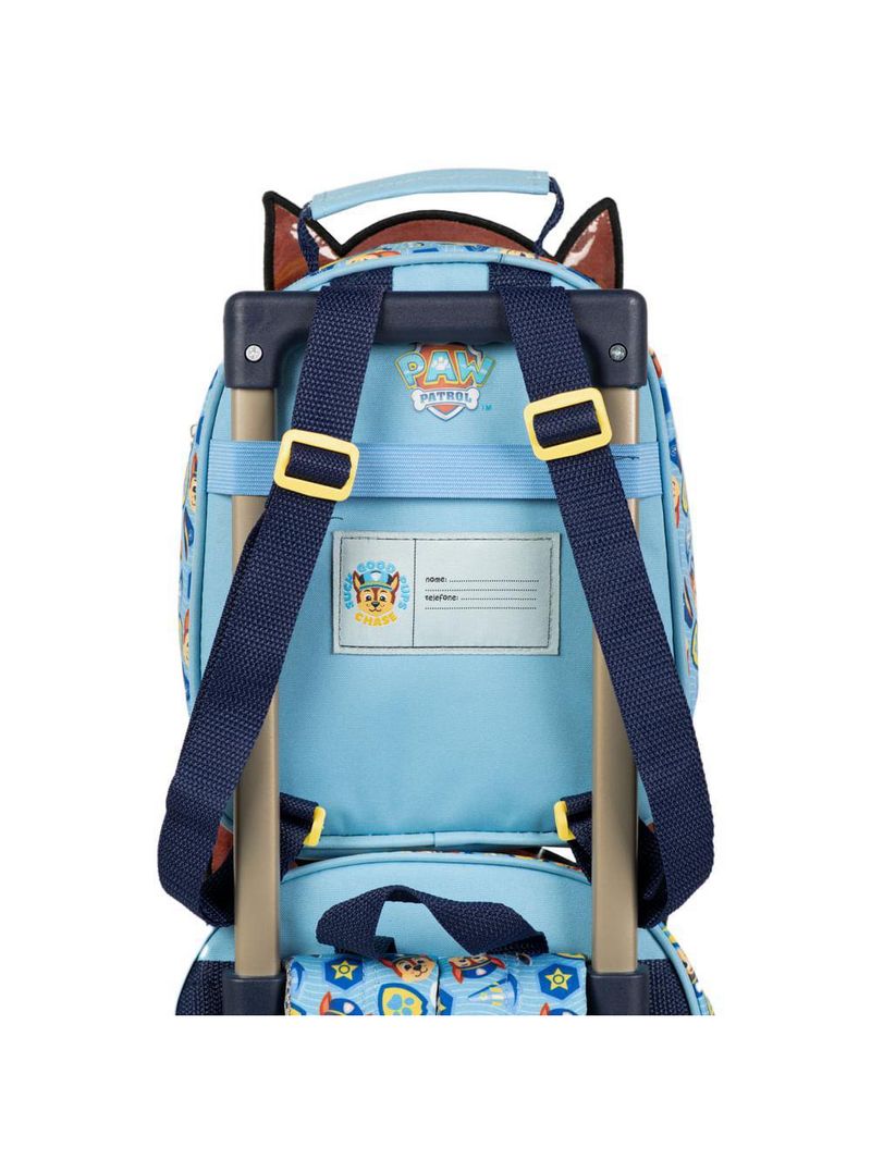 Lancheira térmica infantil masculina patrulha canina chase baby