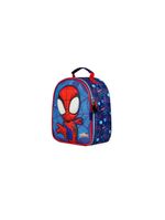 Lancheira térmica infantil masculina spidey baby 3d azul