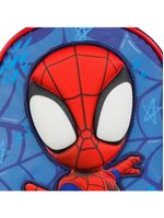 Lancheira térmica infantil masculina spidey baby 3d azul