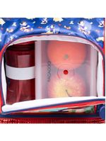 Lancheira térmica infantil feminina branca de neve azul escuro