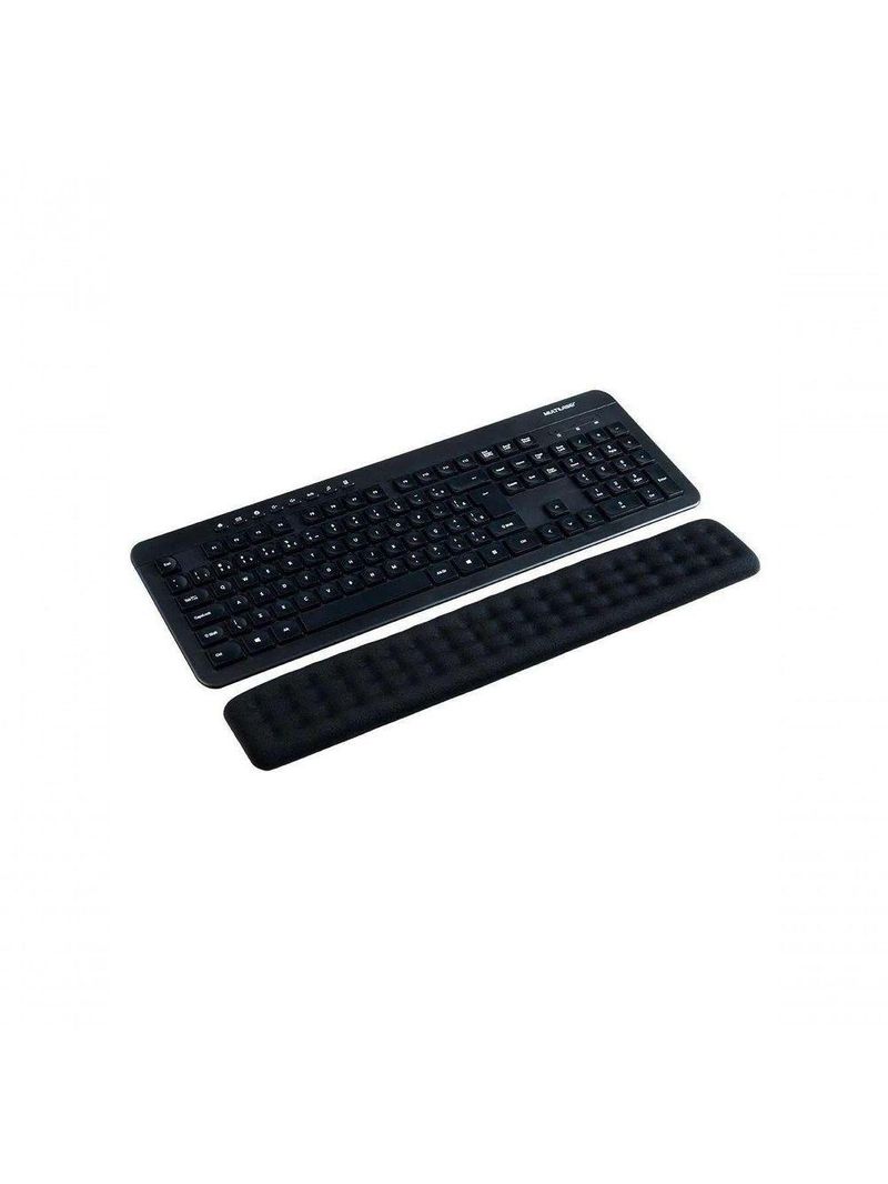 Apoio De Pulso Multilaser Para Teclado Preto Multi Ac366