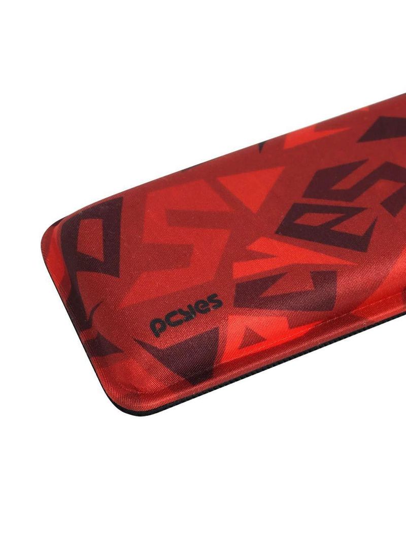 Apoio De Pulso Ergonomico Para Teclado Pcyes - Signature Edition - Red Magma - Wrsrm