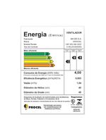 Ventilador de coluna 40cm mondial super power vsp40c 6 pás 3 velocidades preto/prata