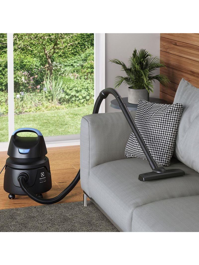 Aspirador pó e Água electrolux hidrolux awd01 1400w 5l com acessórios preto