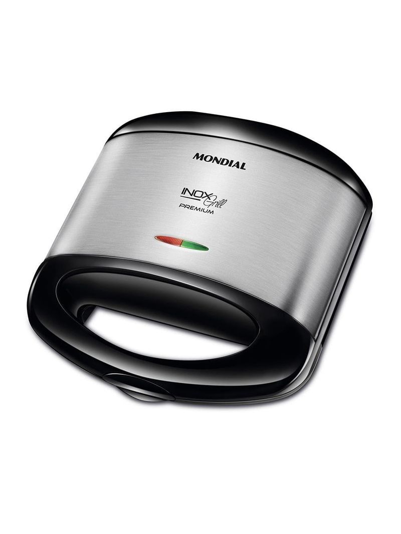Sanduicheira mondial grill s-07 - preto/inox