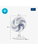 Ventilador de mesa 40cm mondial super power vsp40 w 6 pás 3 velocidades branco