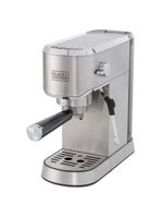 Cafeiteira espresso black+decker cea1200g gourmand gris 1200w multifunções inox
