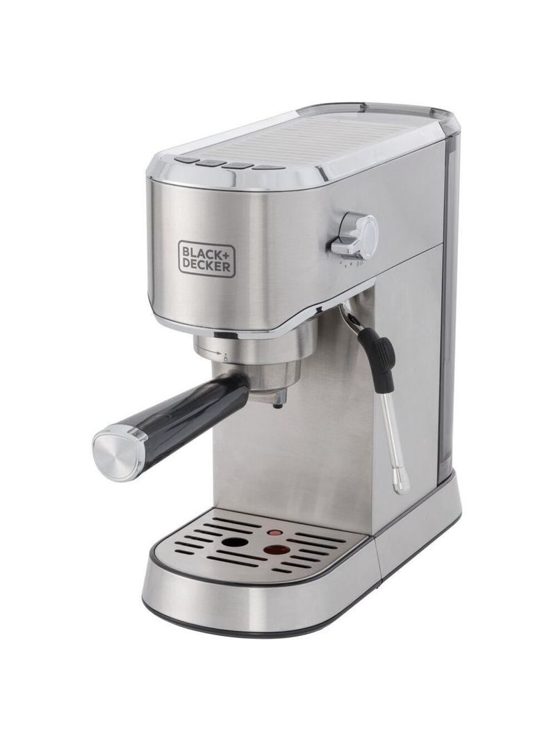 Cafeiteira espresso black+decker cea1200g gourmand gris 1200w multifunções inox