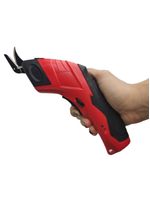 Tesoura Eletrica Sem Fio Corta Tecido Costura Tapete Papel Papelao Lamina Forte Artesanato Diy