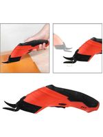 Tesoura Eletrica Sem Fio Corta Tecido Costura Tapete Papel Papelao Lamina Forte Artesanato Diy