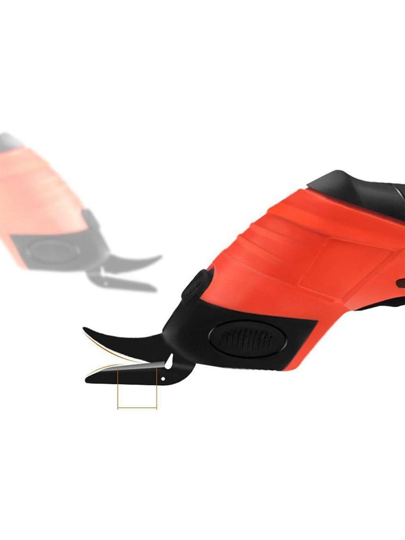 Tesoura Eletrica Sem Fio Corta Tecido Costura Tapete Papel Papelao Lamina Forte Artesanato Diy