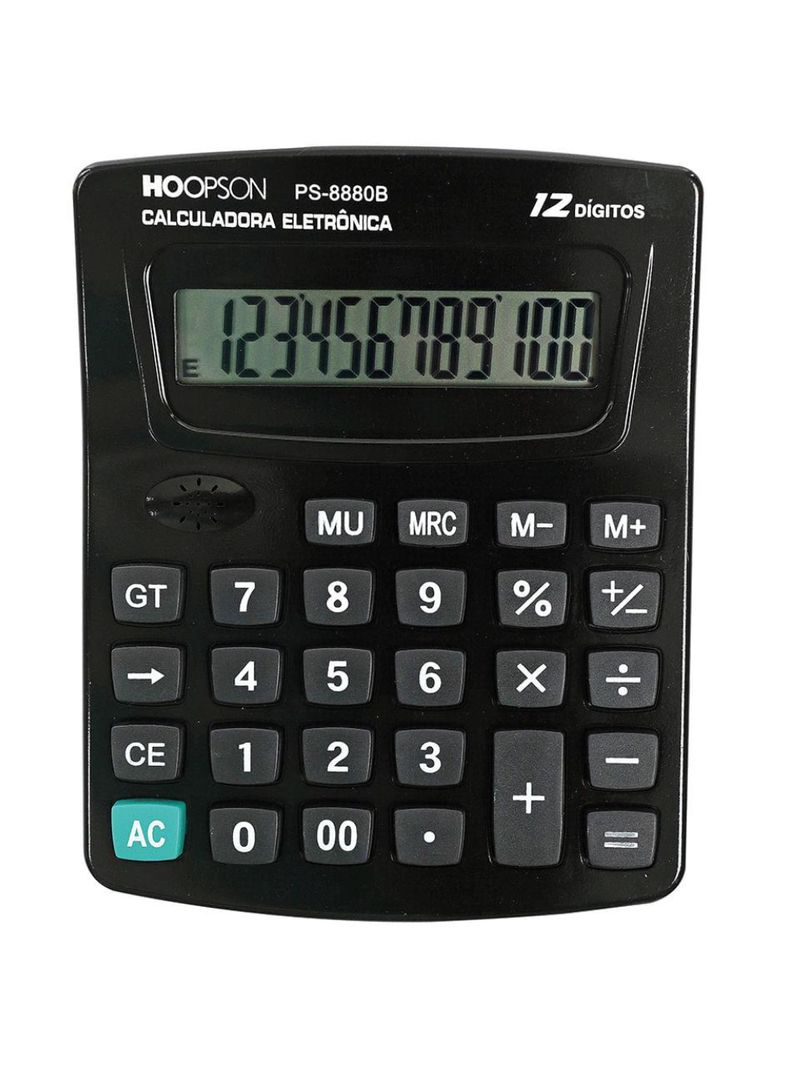 Calculadora eletrônica hoopson ps-8880b