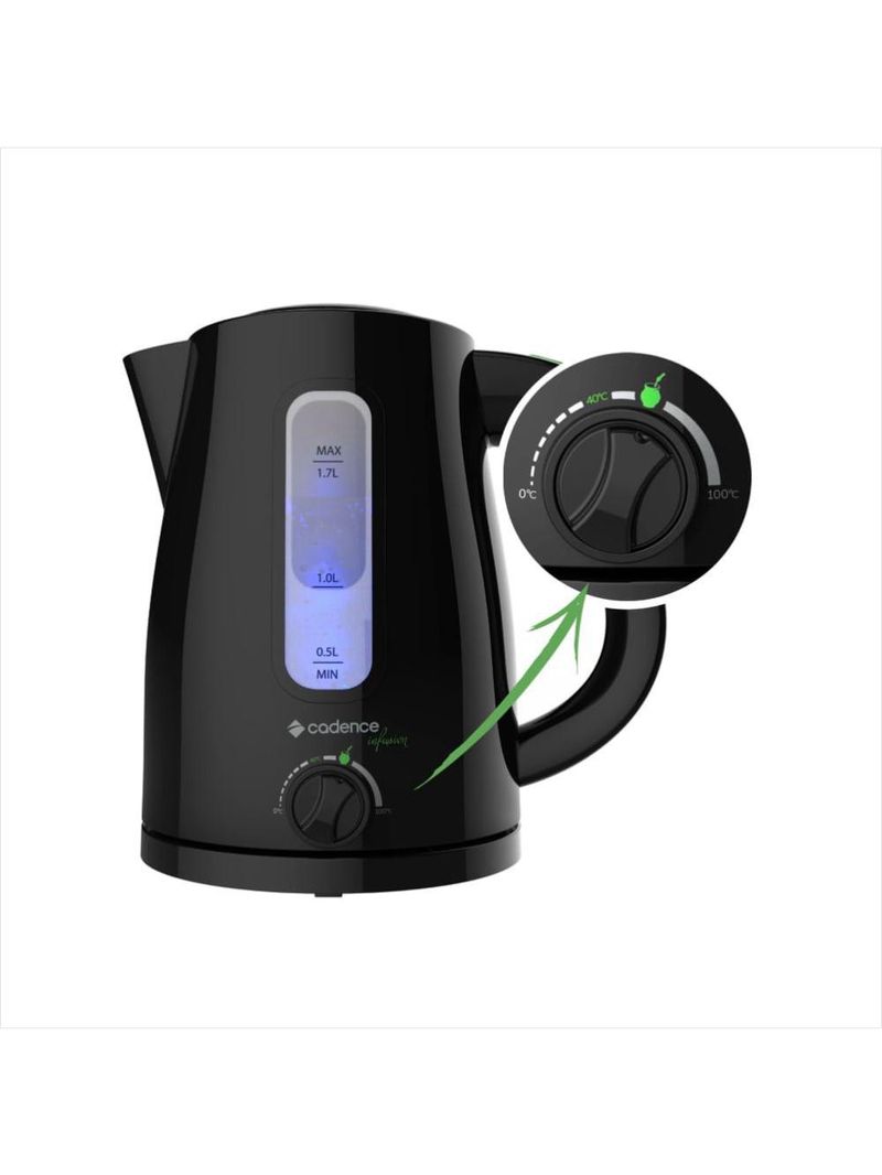 Chaleira elétrica infusion 1,7 litros 127v cadence