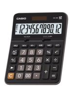 Calculadora de mesa casio dx-12b 12 dígitos preta