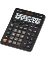 Calculadora de mesa casio gx14b 14 dígitos preta