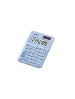 Calculadora de mesa casio ms-7uc-lb 10 dígitos azul claro