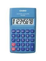 Calculadora de bolso casio hl815l 8 dígitos azul
