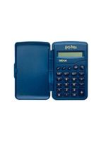 Calculadora flip letron harry potter 8 dígitos azul