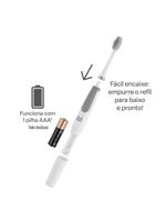 Escova elétrica sônica adulta health pro multi saúde - hc102