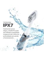 Escova elétrica sônica adulta health pro multi saúde - hc102