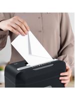 Fragmentadora de papel e cartão 10 folhas em partículas 220v multi - of018