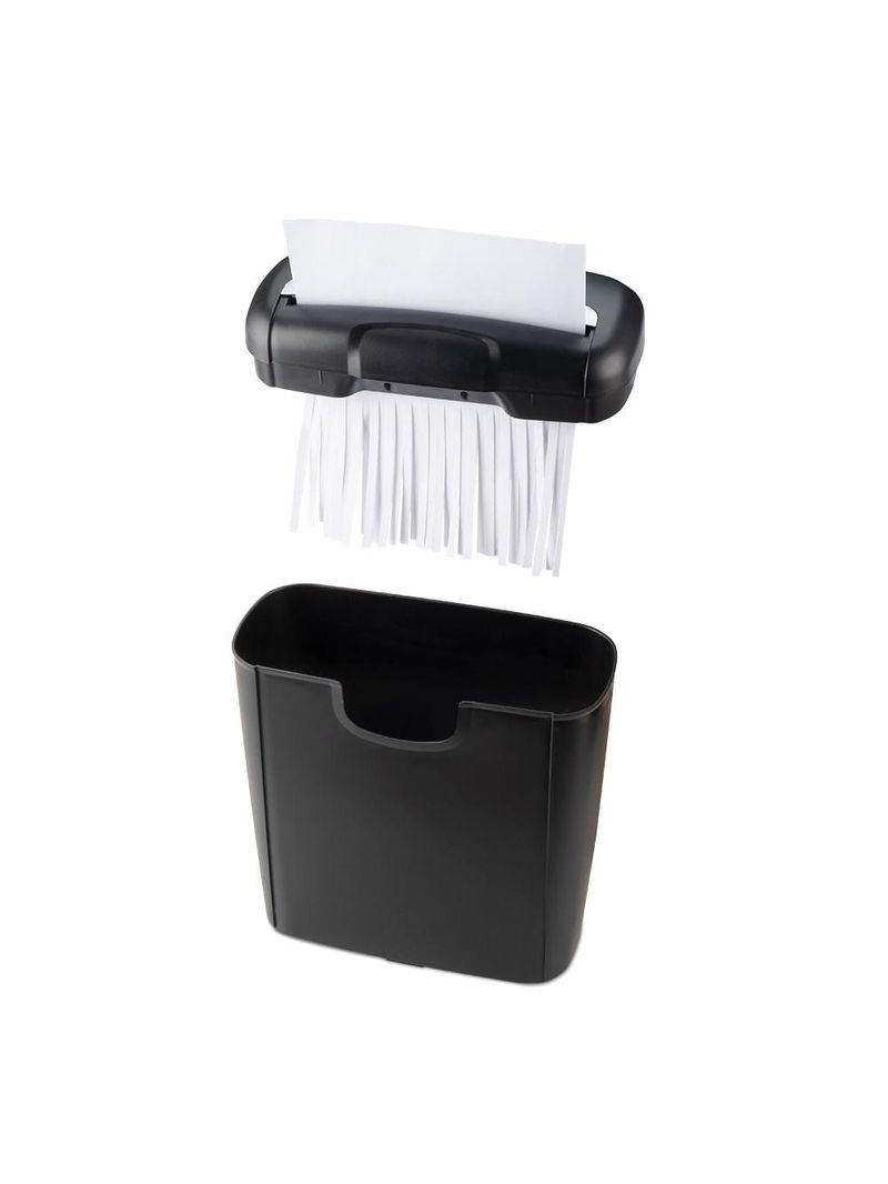 Fragmentadora de papel e cartão 6 folhas em tiras 10l 127v - of009