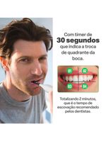 Escova elétrica sônica adulta clean pro 31k recarregável multi saúde - hc112