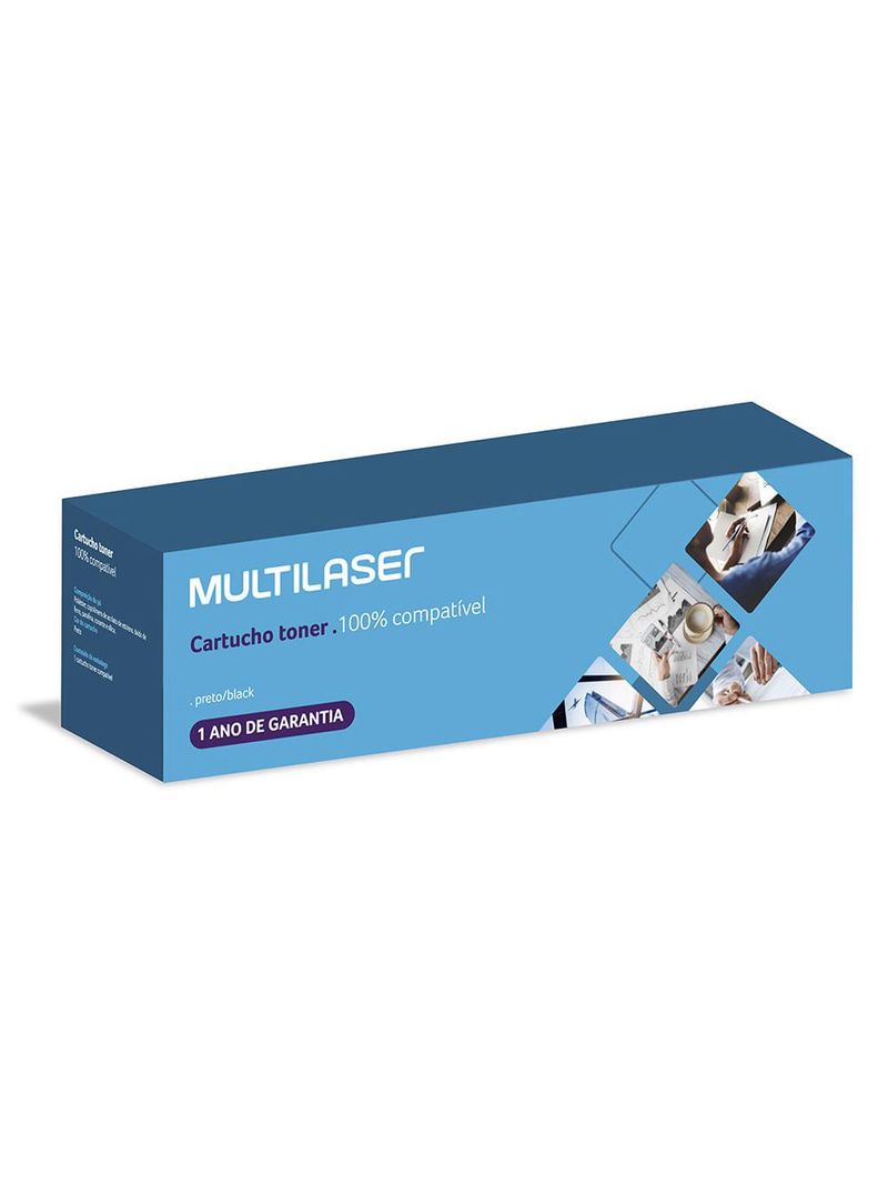 Cartucho toner compatível p/ samsung mod mlt-d104s multilaser - ct104s