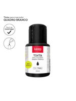 Tinta refil para marcador de quadro branco 18ml preto caixa c/12 unidades keep - mr041