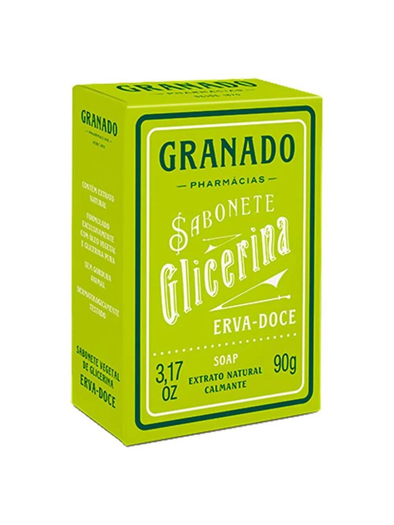 Granado erva-doce kit – 10 sabonetes em barra