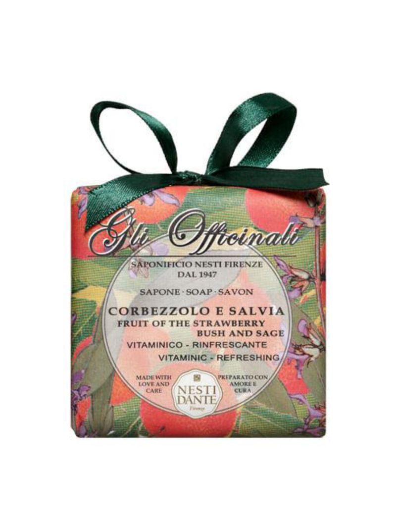 Gli officinali medronheiro com sálvia nesti dante - sabonete perfumado em barra