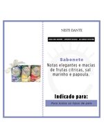 Nesti dante with love and care kit - 3 sabonetes em barra