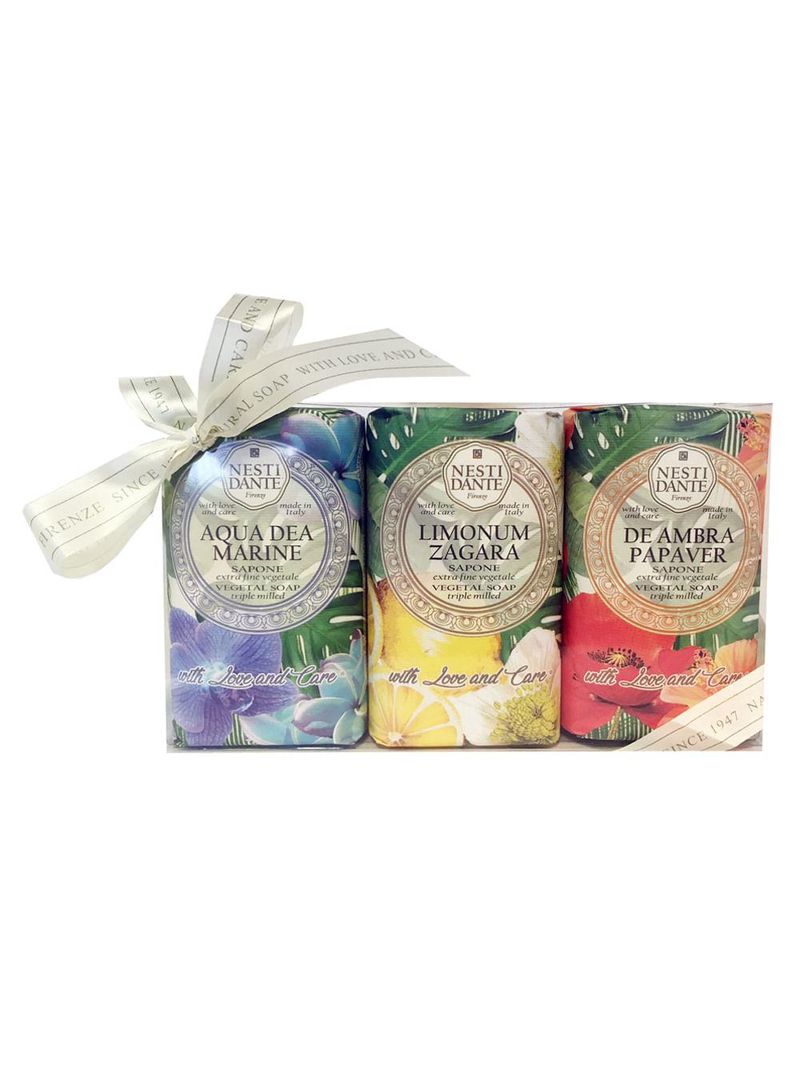 Nesti dante with love and care kit - 3 sabonetes em barra