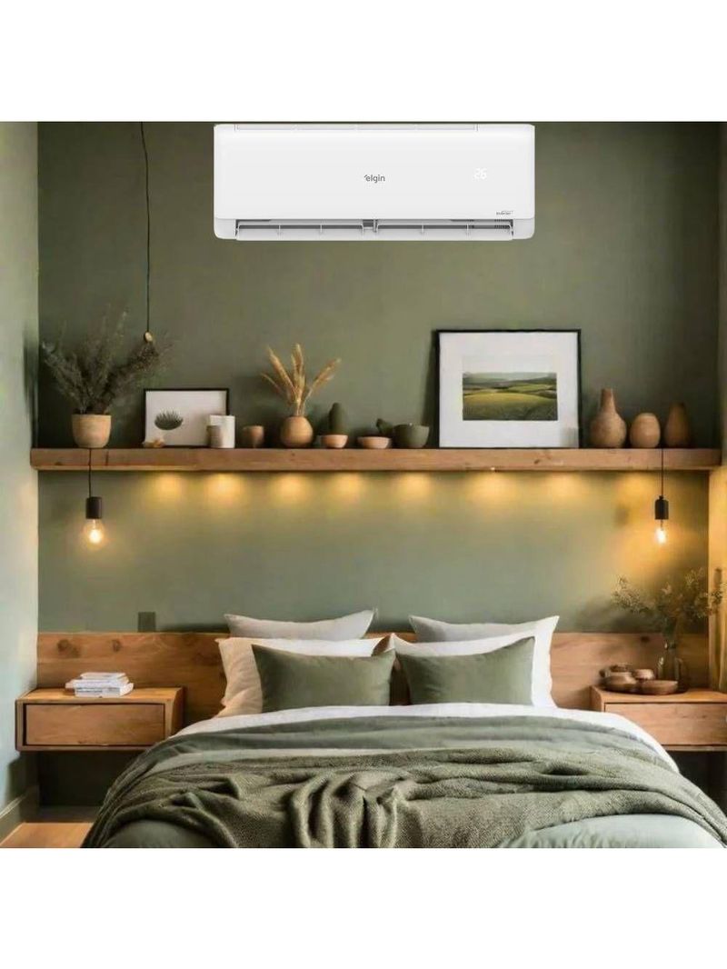 Ar Condicionado Split Elgin Eco Inverter II Wi-Fi 18000 BTUs Quente e Frio 220V HJQE18C2CC