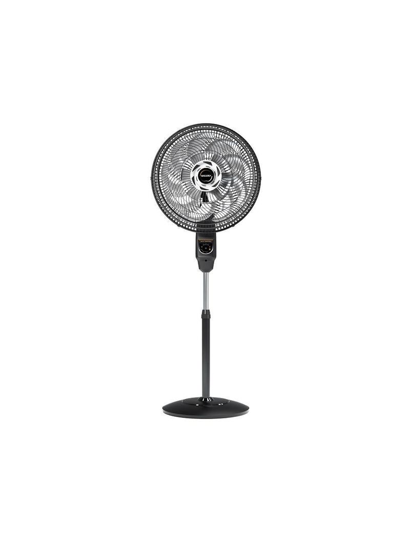 Ventilador De Coluna Mallory Max Control 40cm Preto E Grafite 110V