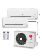 Ar-Condicionado LG Dual Inverter Voice  +AI Bi-Split 16000 BTU (9000+9000 BTU) Frio 220V - S32Q16SA181