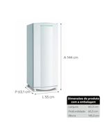 Geladeira Consul Cra30 Degelo Seco 261Lts 1 Porta Branca