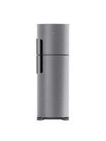 Geladeira Consul Duplex CRM44AK 386 Litros Frost Free Com Altura , Função Turbo E Freezer Espaçoso Inox 220V