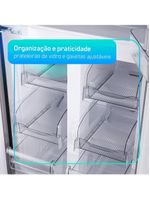 Geladeira Refrigerador HQ Frost Free Inverter Multidoor 426 Litros Cinza HQ-426MDFF 110V