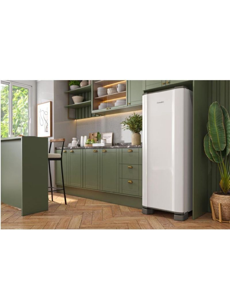 Geladeira Esmaltec Inverter A+++ 259 Litros Branco ROC35 PRO 127V