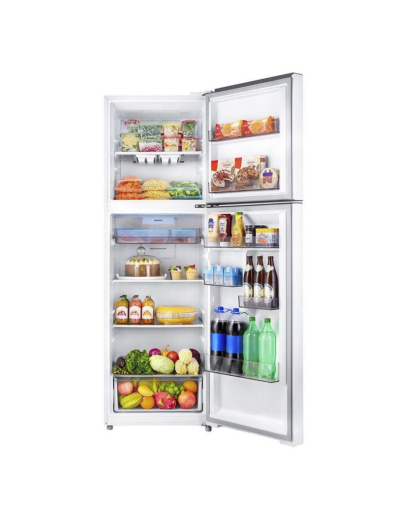Geladeira Midea Frost Free Duplex 425l A+ Turbo Freezer Branco 110V