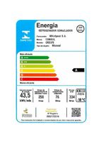 Geladeira Consul Cycle Defrost Duplex Inverter 334L CRD37 Branco 110V