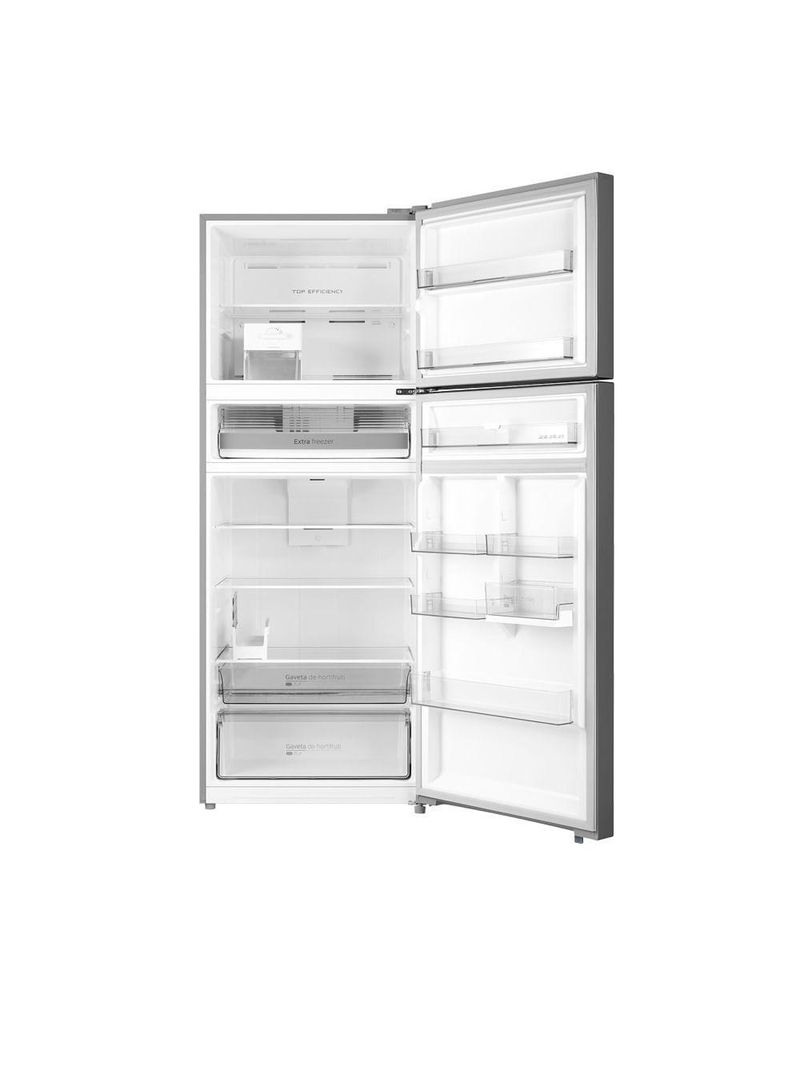 Geladeira Frost Free Duplex 491L Inverter Inox Midea MD-RT650EVK463 Bivolt