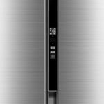 Refrigerador Side By Side 442l Inverter Cor Inox Conectada Midea Mdrs598fga041 - 127v