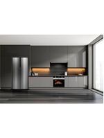 Refrigerador Side By Side 442l Inverter Cor Inox Conectada Midea Mdrs598fga041 - 127v