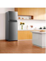Geladeira-refrigerador Midea Frost Free Duplex 425L RT572EVD Inox 110V