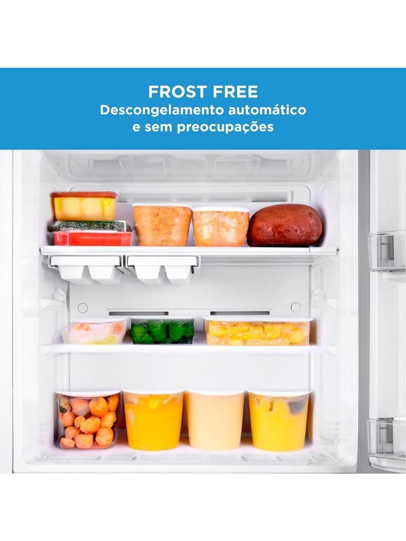 Geladeira Midea Frost Free Duplex 425L RT572EVD Branca 220V