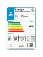 Geladeira Midea Frost Free Duplex 425L RT572EVD Branca 220V