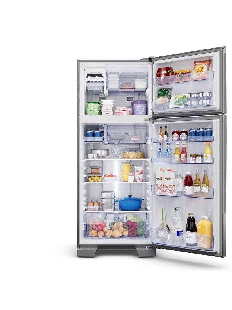 Geladeira Panasonic Duplex Frost Free 435L A+++ Aço Escovado NR-BT56PD4X 110V